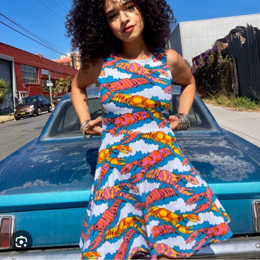 Nooworks “Lobster Dream” Brenda dress XS